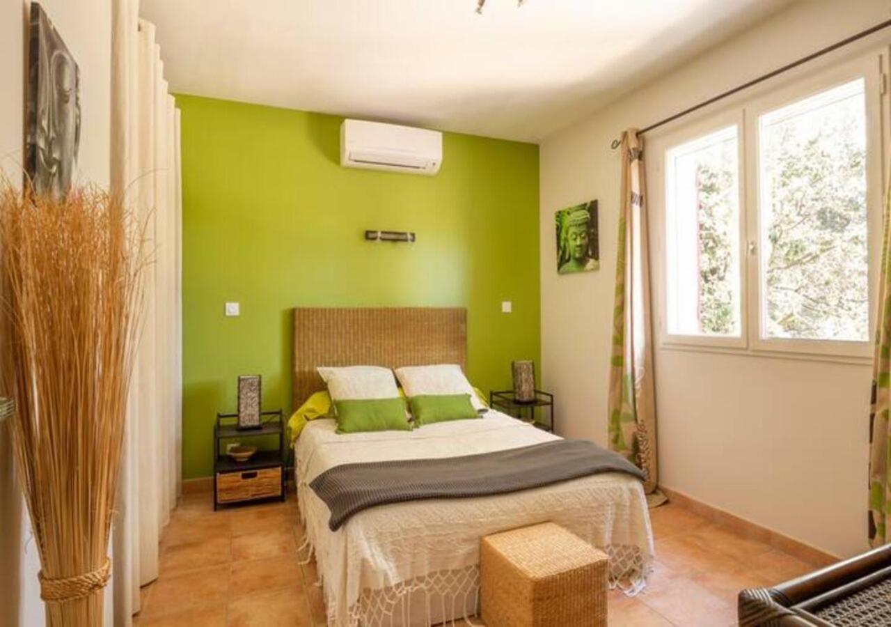 Les Jardins D'Holi Proche Uzes Bed & Breakfast Garrigues-et-Sainte-Eulalie Bagian luar foto